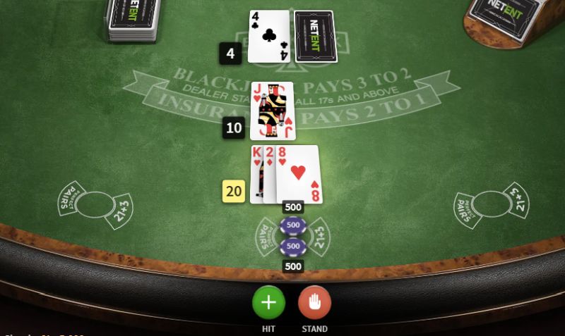 Hit or stand in blackjack?